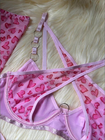 Lacymate® The Pink Panther Lingerie Set