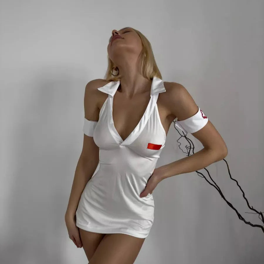 LacyMate Innocent Remedy Seductive Nurse Lingerie