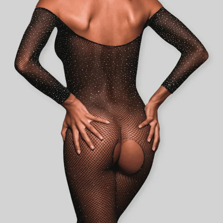 LacyMate™ Shine Bodystocking