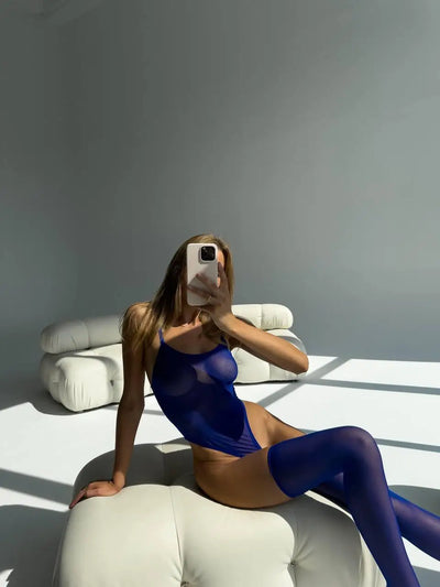 LacyMate Electric Mesh Bodysuit