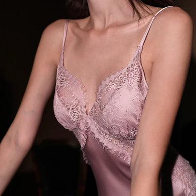 LacyMate™ Sheer Lace Nightdress