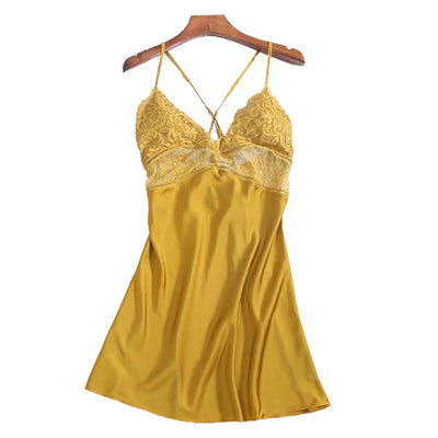 LacyMate™ Summer Satin Nightdress