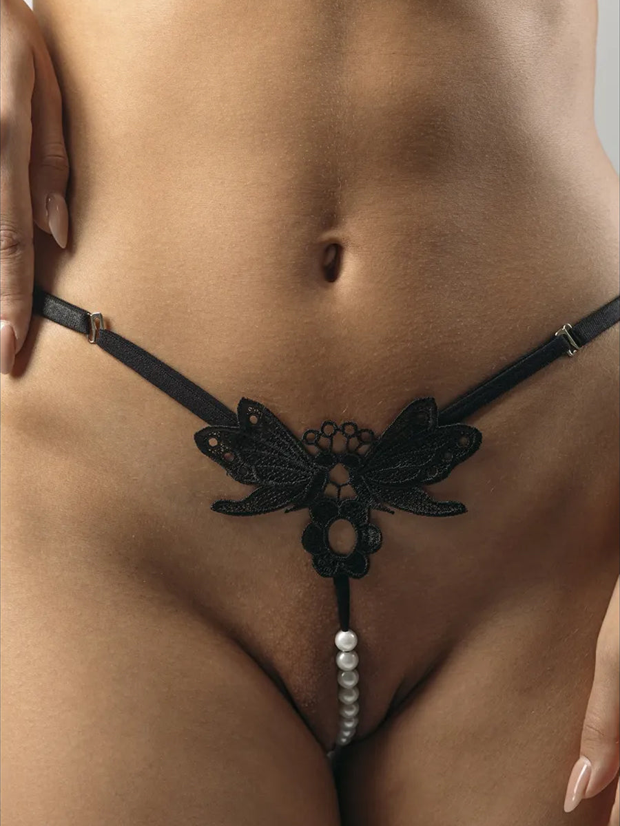 Lacymate™ Erotic LustWings Pearl G-String