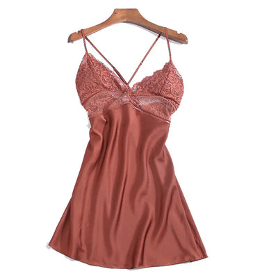 LacyMate™ Summer Satin Nightdress