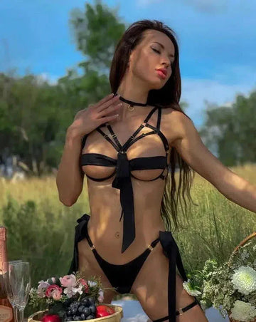 Liora Bondage Lingerie Set