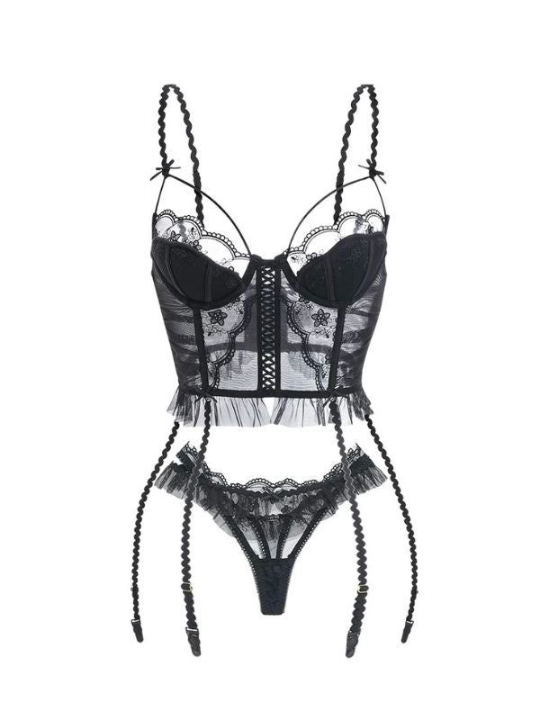 Marlowe Lingerie Set - Black