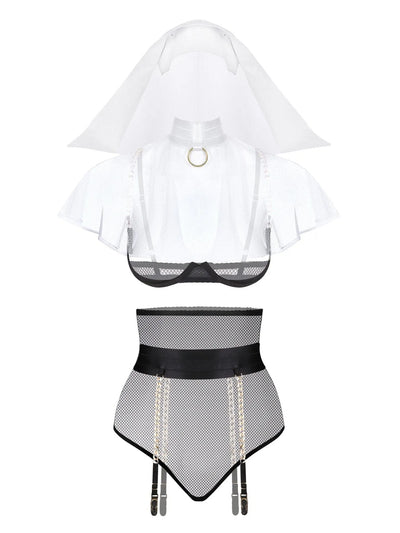 Role-playing Lingerie Set "Nun"