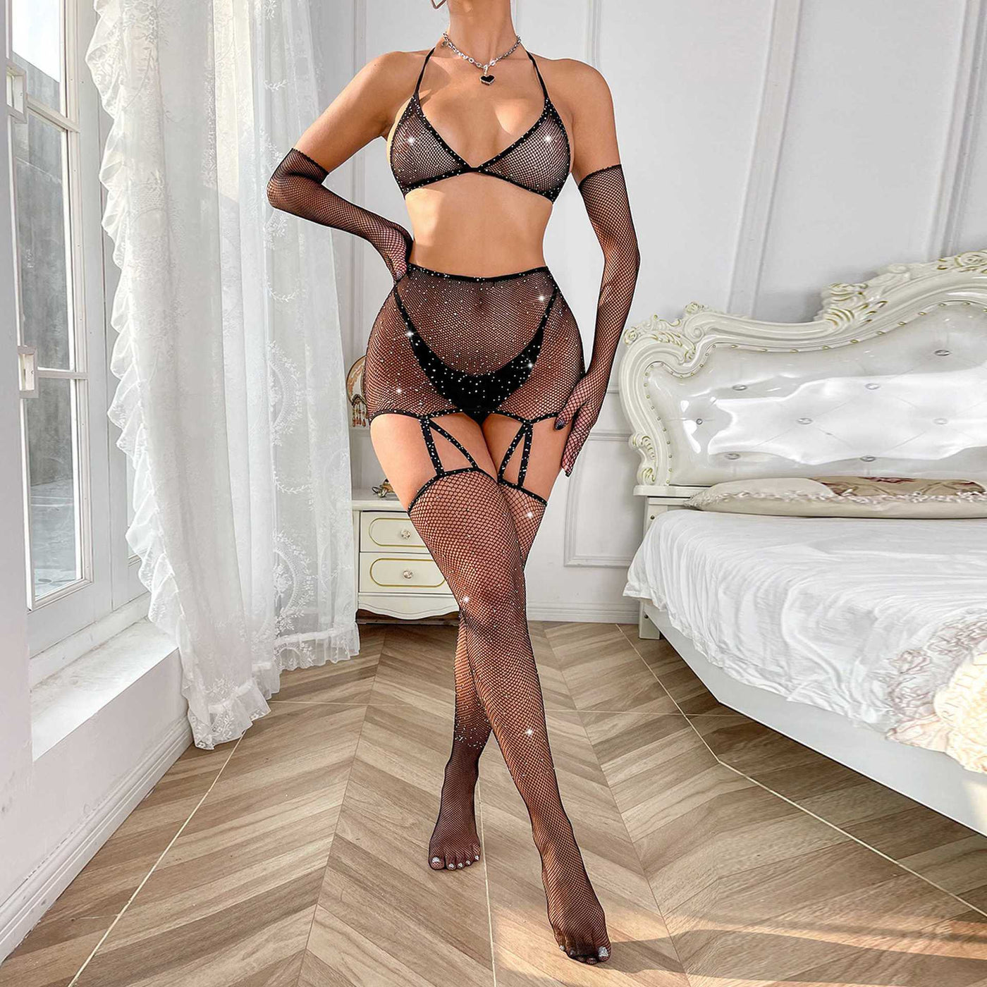 LacyMate™ Baddie Bodystocking