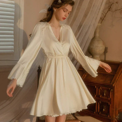 LacyMate™ Julia Sexy Ice Silk Set