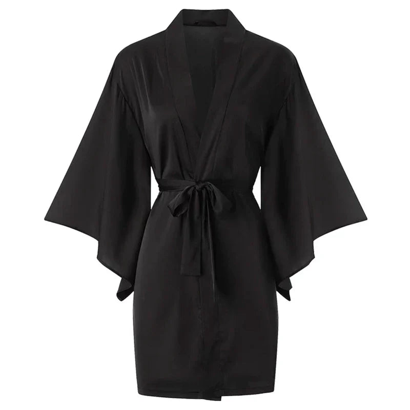 LacyMate™ Julia Sexy Ice Silk Set