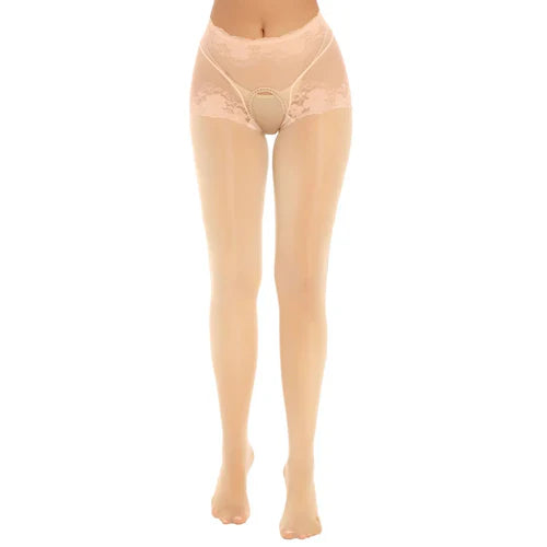 Open Crotch Pantyhose
