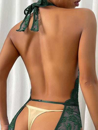 LacyMate™ Seductive Lace Crotchless Lingerie