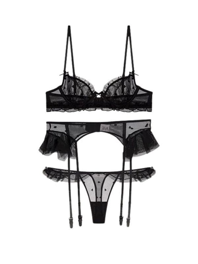 Willa Lingerie Set - Black