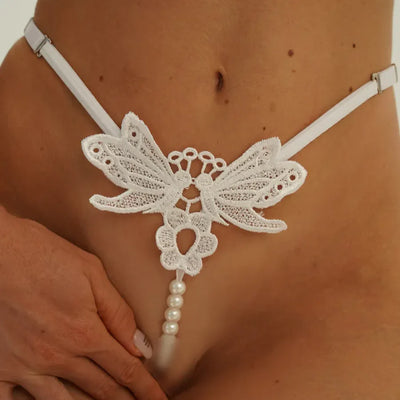 Lacymate™ Sexy Double Pearl G Thong