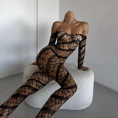 LacyMate Lace Full Bodystocking