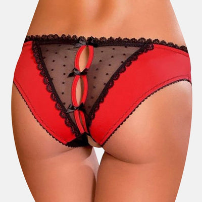 LacyMate™ Isabelle Crotchless Panties