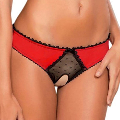 LacyMate™ Isabelle Crotchless Panties